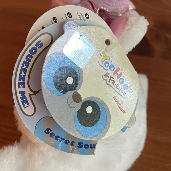 Aurora YooHoo & Friends Pammee Fennec Fox Secret Sounds Plush - Picture 5 of 7